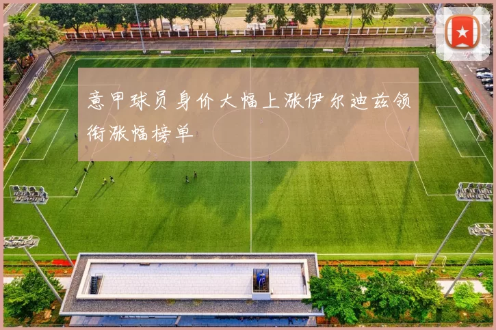 意甲球员身价大幅上涨伊尔迪兹领衔涨幅榜单