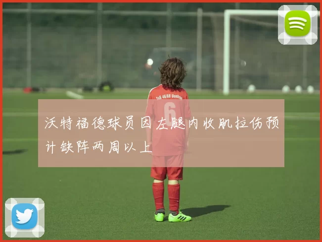 沃特福德球员因左腿内收肌拉伤预计缺阵两周以上